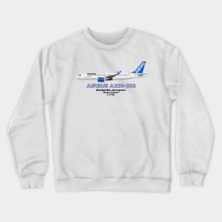 Airbus A220-300 - Bombardier "House Colours" Crewneck Sweatshirt